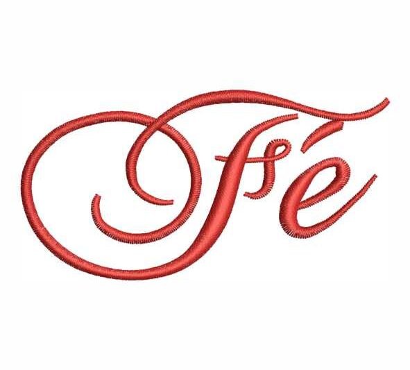 Matriz de Bordado Fé 000187