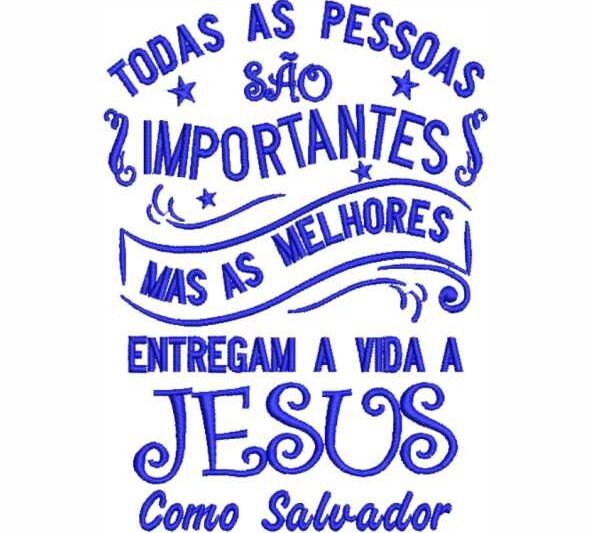 Matriz de Bordado Todas as Pessoas 000212