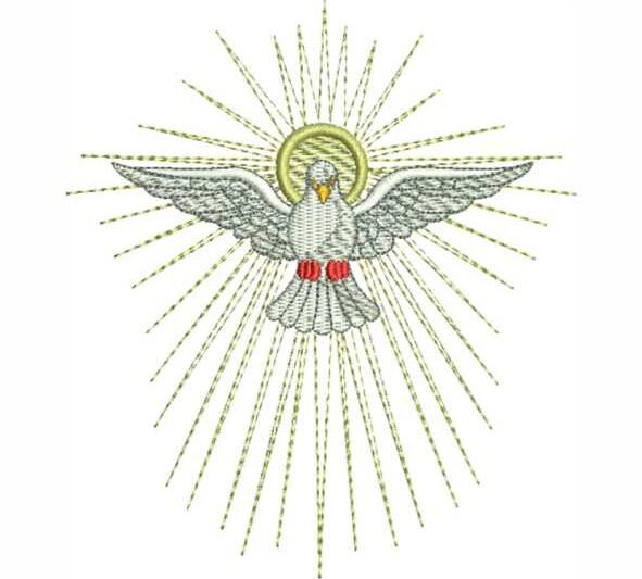 Matriz de Bordado Divino Espírito Santo 000040