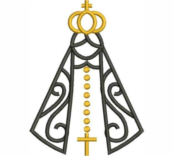 Matriz de Bordado Nossa Senhora Aparecida 000044