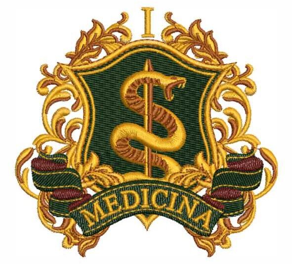 Matriz de Bordado Medicina 000102