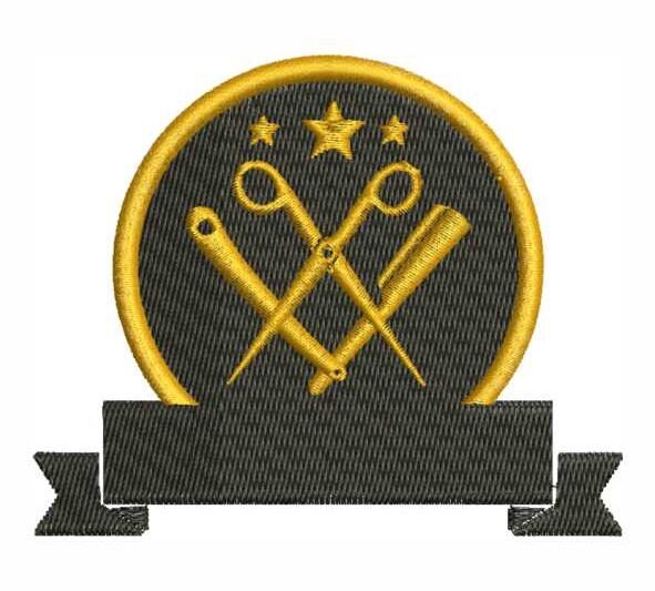 Matriz de Bordado Barbearia 000126