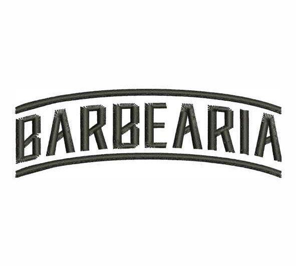 Matriz de Bordado Barbearia Salão 000128