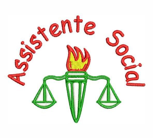 Matriz de Bordado Assistente Social 000151