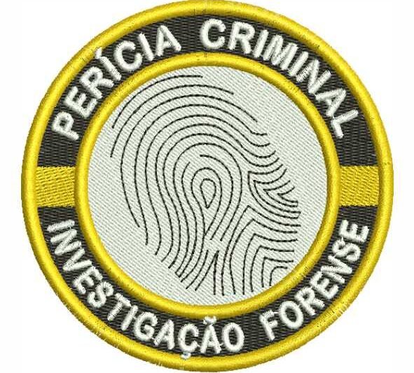 Matriz de Bordado Perícia Criminal Investigação Forense 000156