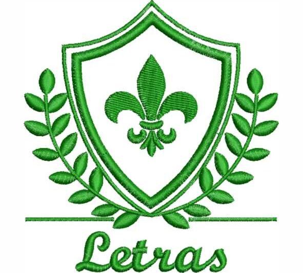 Matriz de Bordado Letras 000160