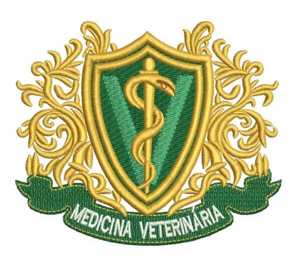 Matriz de Bordado Medicina Veterinária 000169