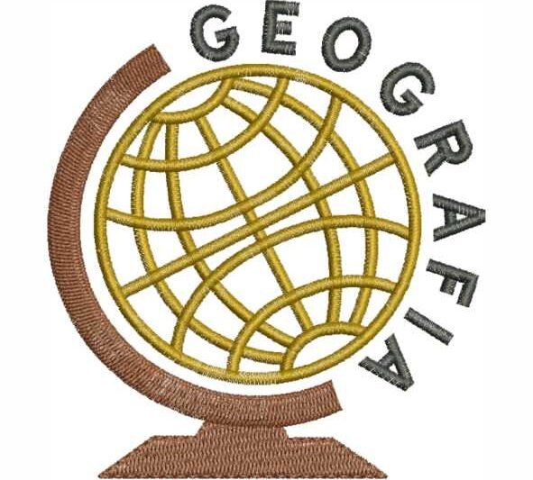 Matriz de Bordado Geografia 000184