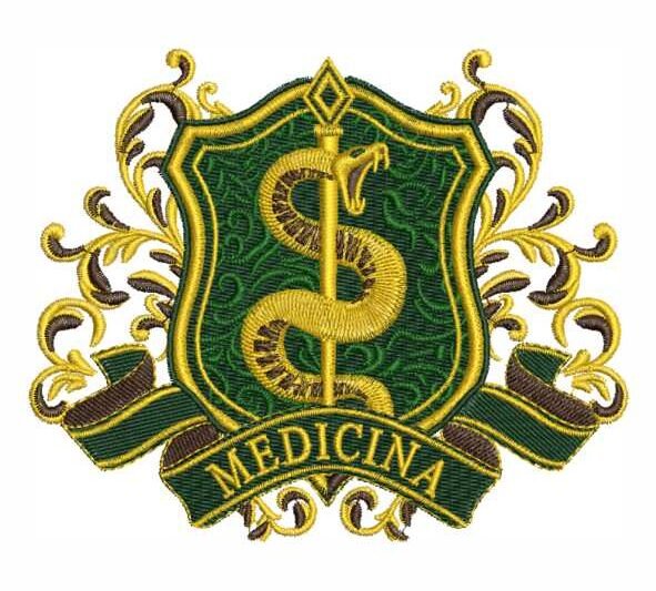 Matriz de Bordado Medicina 000188