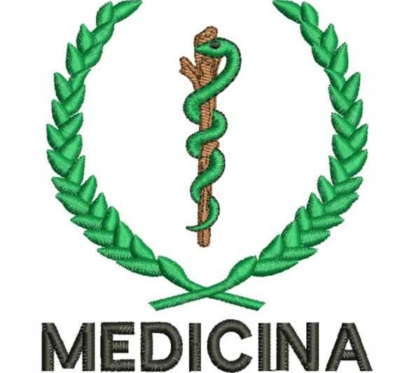 Matriz de Bordado Medicina 000198