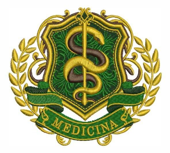 Matriz de Bordado Medicina 000215