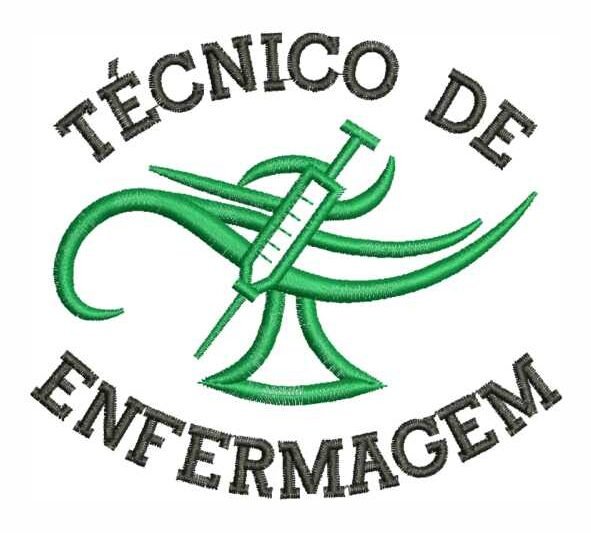 Matriz de Bordado Técnico de Enfermagem 000247