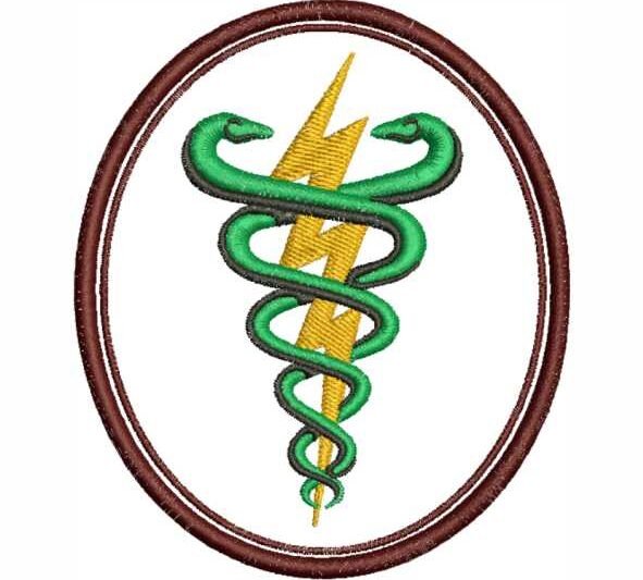 Matriz de Bordado Fisioterapia 000252