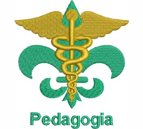 Matriz de Bordado Pedagogia 000263