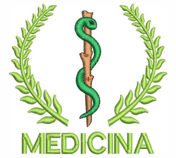 Matriz de Bordado Medicina 000312
