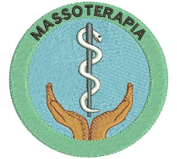 Matriz de Bordado Massoterapia 000329
