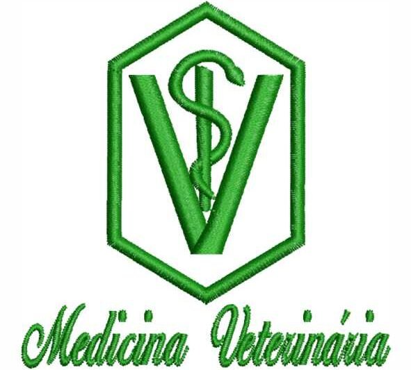 Matriz de Bordado Medicina Veterinária 000337