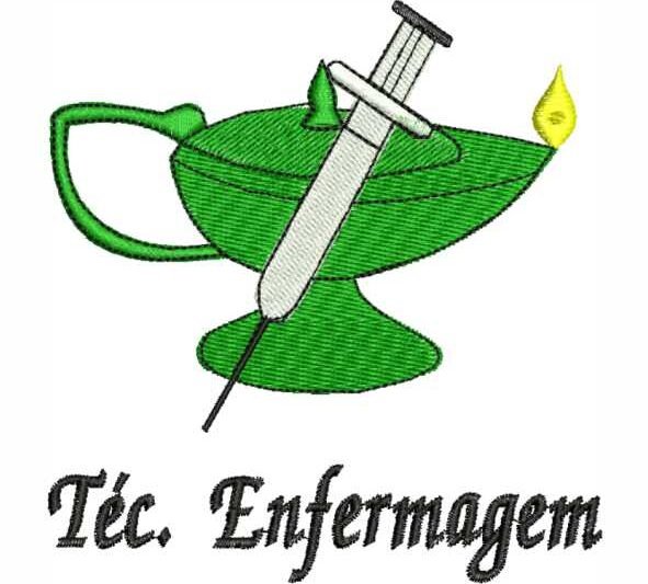 Matriz de Bordado Técnico Enfermagem 000340