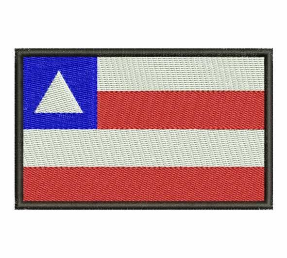 Matriz de Bordado Bandeira da Bahia 000354
