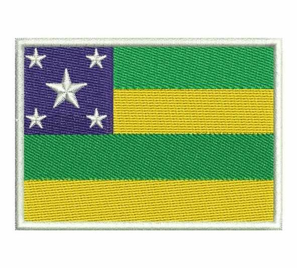 Matriz de Bordado Bandeira do Estado de Sergipe 000356