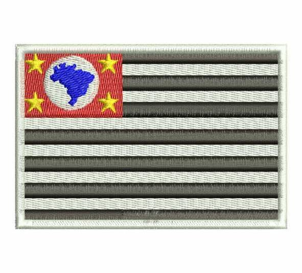 Matriz de Bordado Bandeira de São Paulo 000361