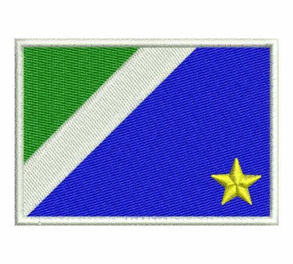Matriz de Bordado Bandeira do Mato Grosso do Sul 000364