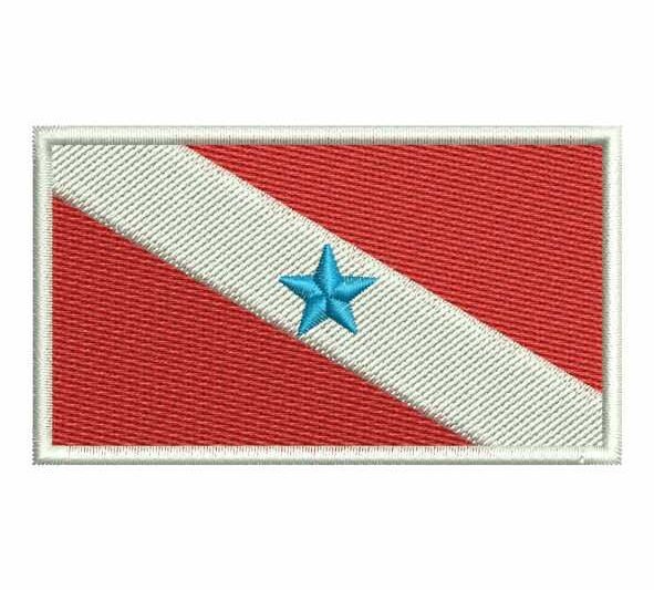 Matriz de Bordado Bandeira do Pará 000366