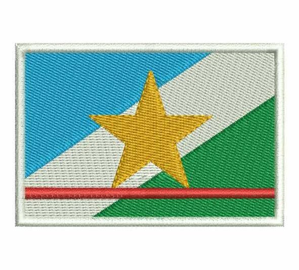 Matriz de Bordado Bandeira de Roraima 000367