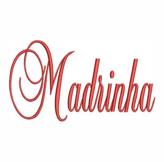 Matriz de Bordado Madrinha 0000022