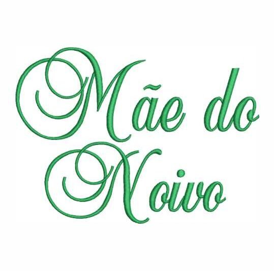Matriz de Bordado Mãe do Noivo 0000024