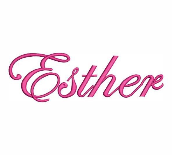 Matriz de Bordado Esther 0000029
