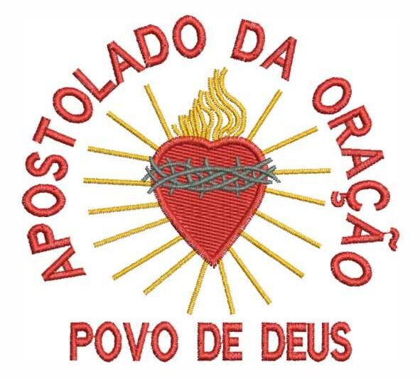 Matriz de Bordado Apostolado da Oração 0000031